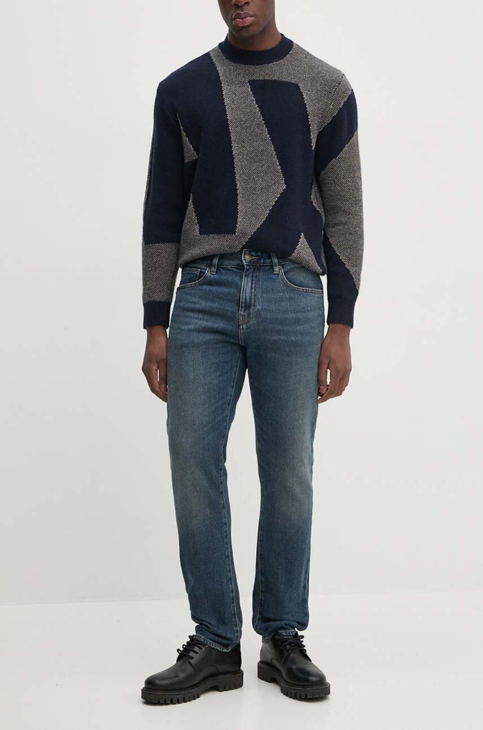 Armani Exchange jeansy niebieski 6DZJ13.Z1YUZ