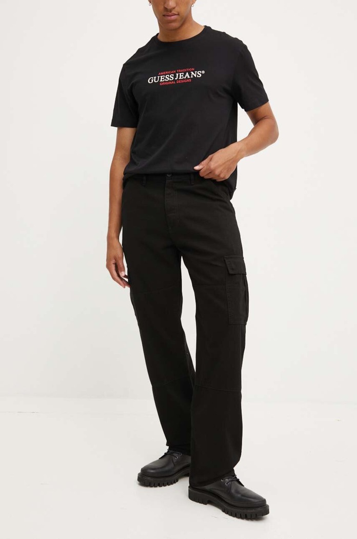 Kavbojke Guess Jeans črna M4YB40.WGCV1