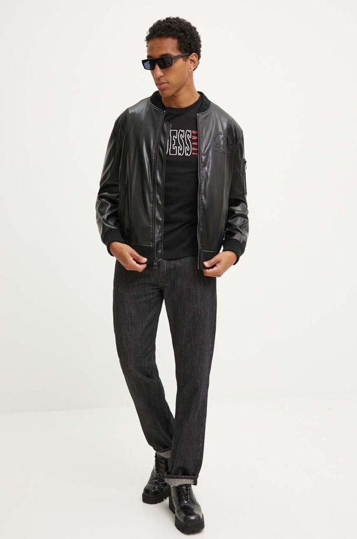 Guess Jeans Jeansy M4YA1B.D5EK1 czarny AW25