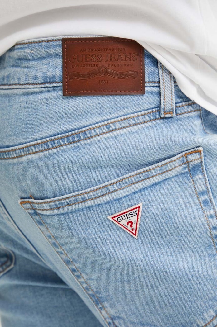 Rifle Guess Jeans modrá M4YA1C.D5DM1