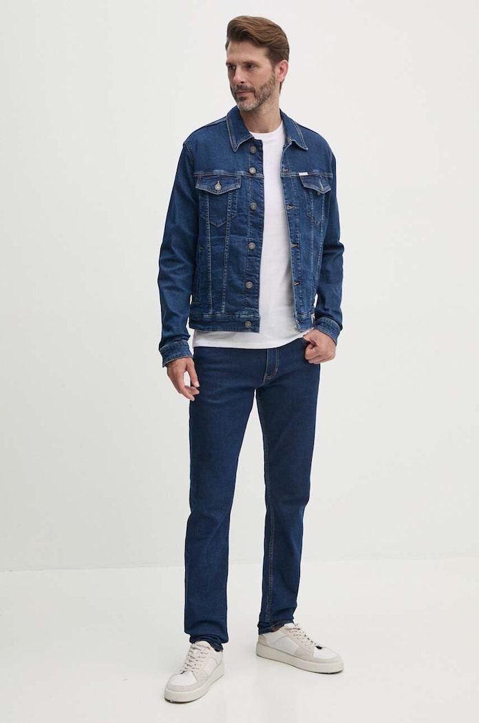 Guess Jeans farmer M4YA1C.D5DM3 sötétkék SS26