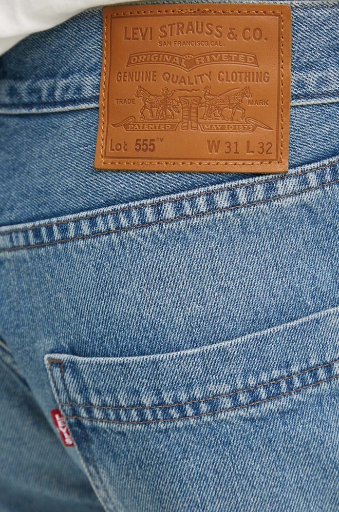 Traperice Levi's 555 RELAXED STRT UTILITY A9234 plava