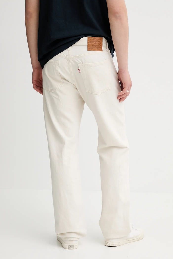 Ρούχα Τζιν παντελόνι Levi's 555 RELAXED STRAIGHT 000LO μπεζ