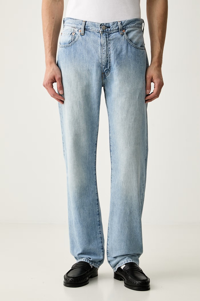 Levi's jeansy relaxed fit męskie 555™ RELAXED STRAIGHT niebieski 000LO