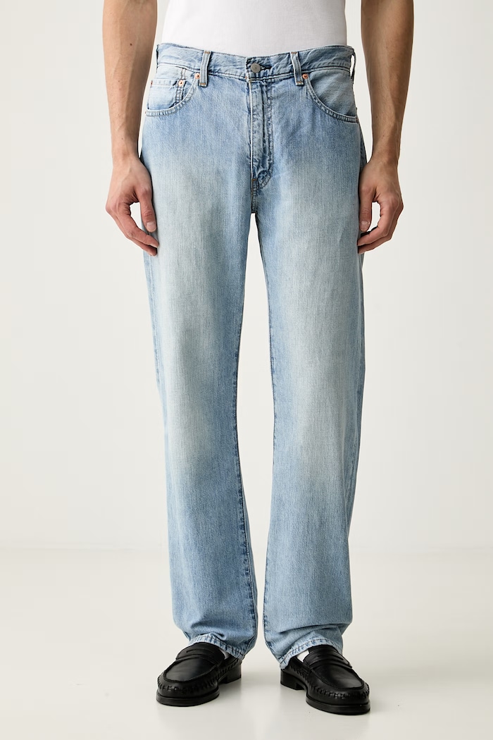 Levi's jeansy relaxed fit męskie 555™ RELAXED STRAIGHT niebieski 000LO