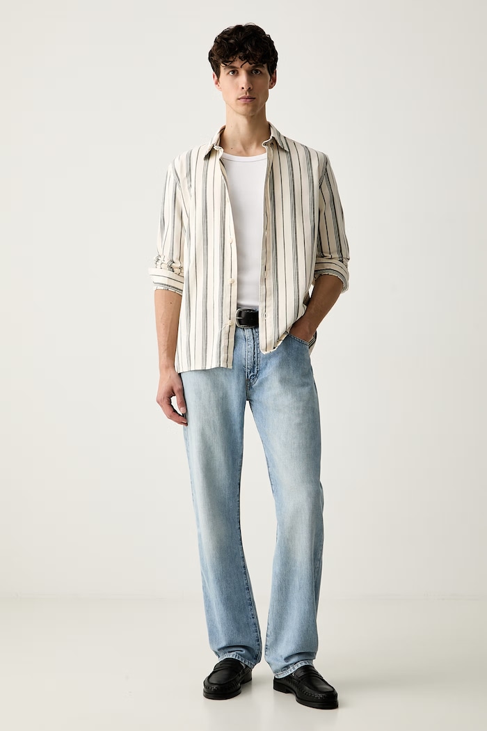 Levi's jeansy relaxed fit męskie 555™ RELAXED STRAIGHT 000LO niebieski AA00