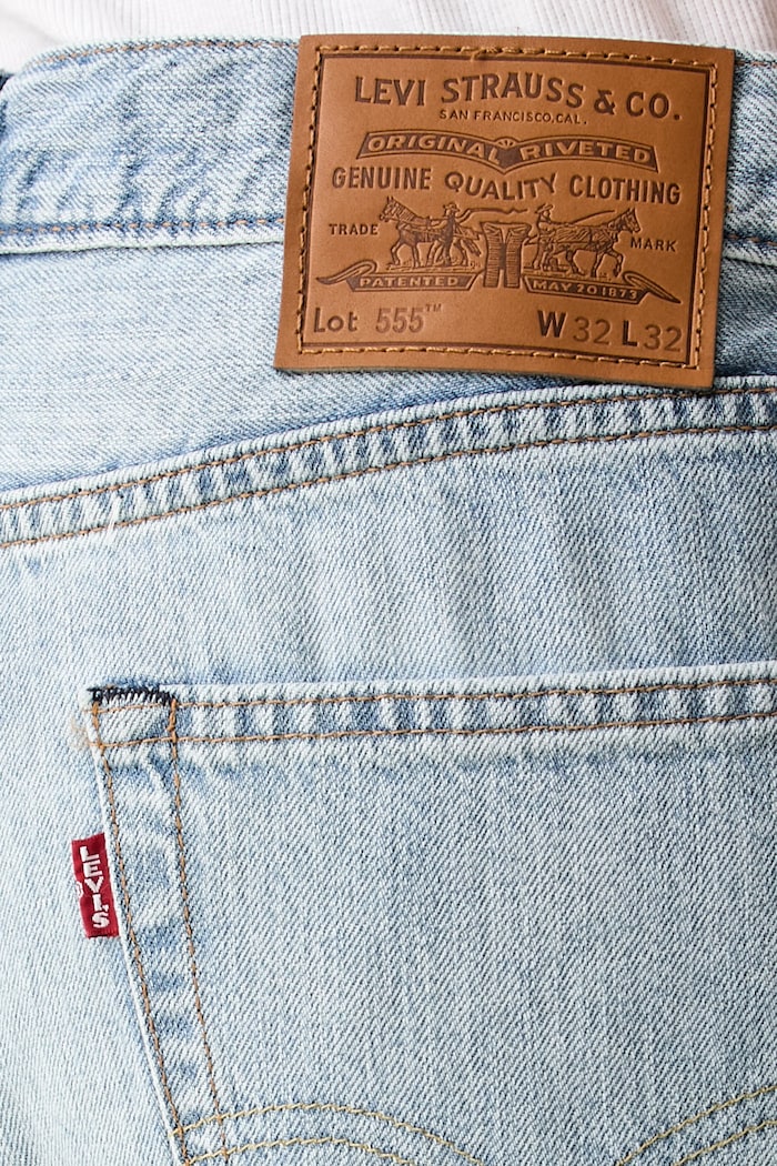 Levi's jeansy relaxed fit męskie 555™ RELAXED STRAIGHT niebieski 000LO
