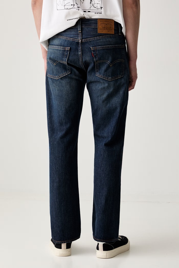 Odzież Levi's jeansy relaxed fit męskie 555™ RELAXED STRAIGHT 000LO granatowy