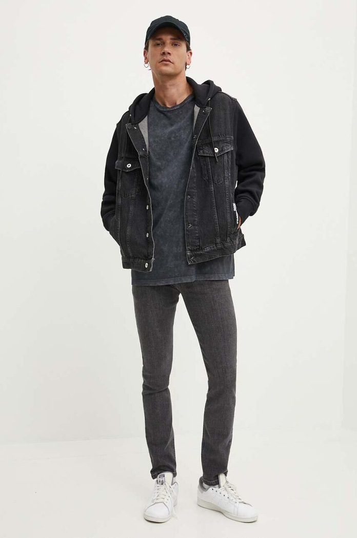 Džíny Karl Lagerfeld Jeans 245D1101 šedá AW24