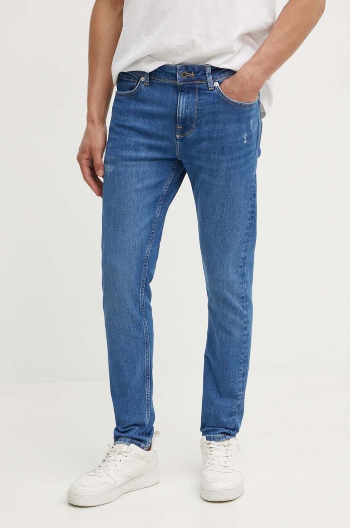 Rifle Pepe Jeans SKINNY JEANS modrá PM207387HW2