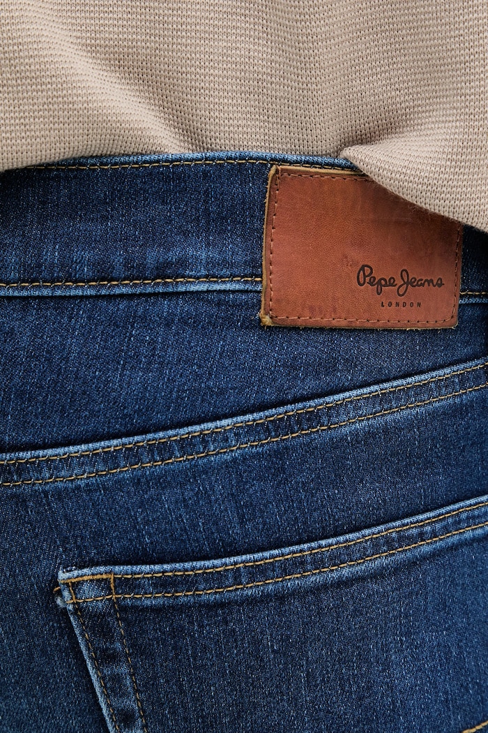 Džíny Pepe Jeans SLIM JEANS námořnická modř PM207388DP6