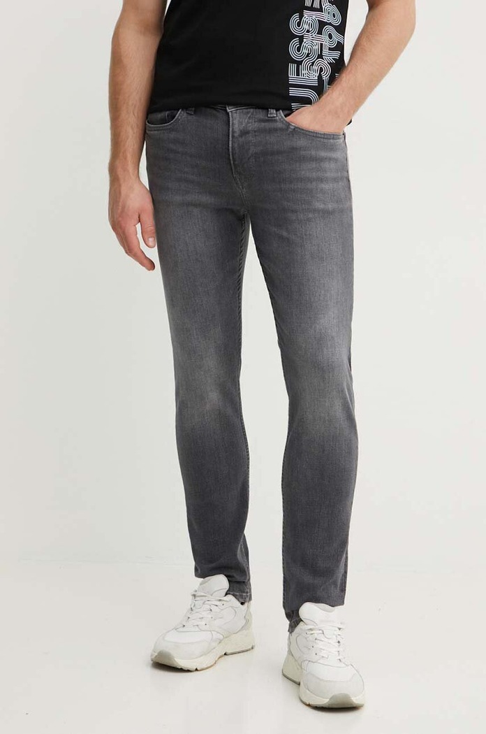 Džíny Pepe Jeans SLIM JEANS šedá PM207388UH9