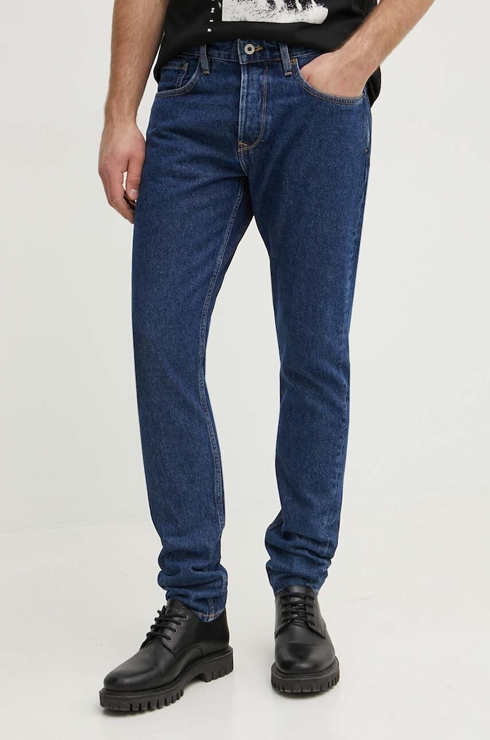 Džíny Pepe Jeans TAPERED JEANS námořnická modř PM207392HW5