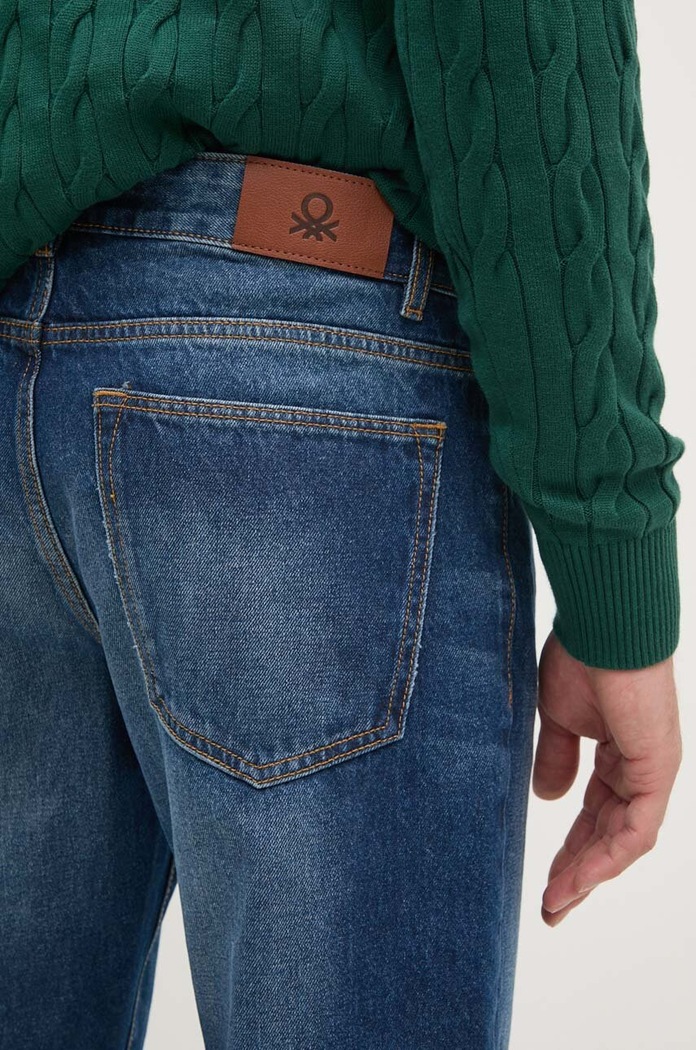 United Colors of Benetton ίσια ανδρικά τζιν μπλε 4IPC57B88