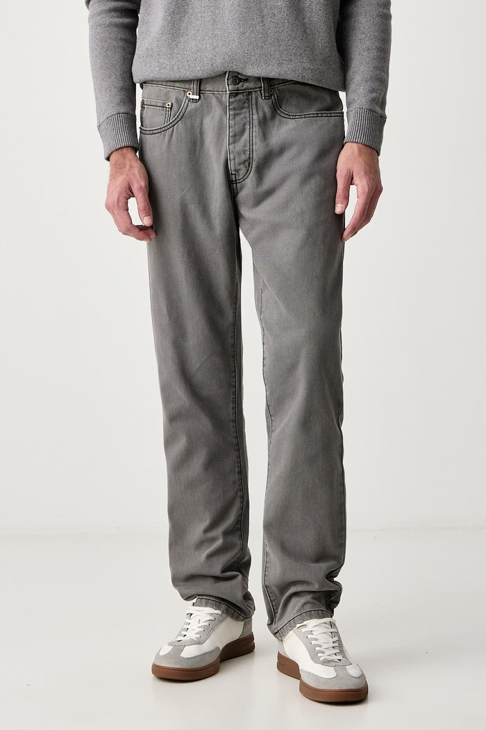 United Colors of Benetton Jeansy straight męskie szary 4IPC57B88