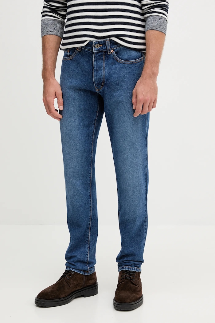 United Colors of Benetton дънки straight мъжки син 4IPC57B88