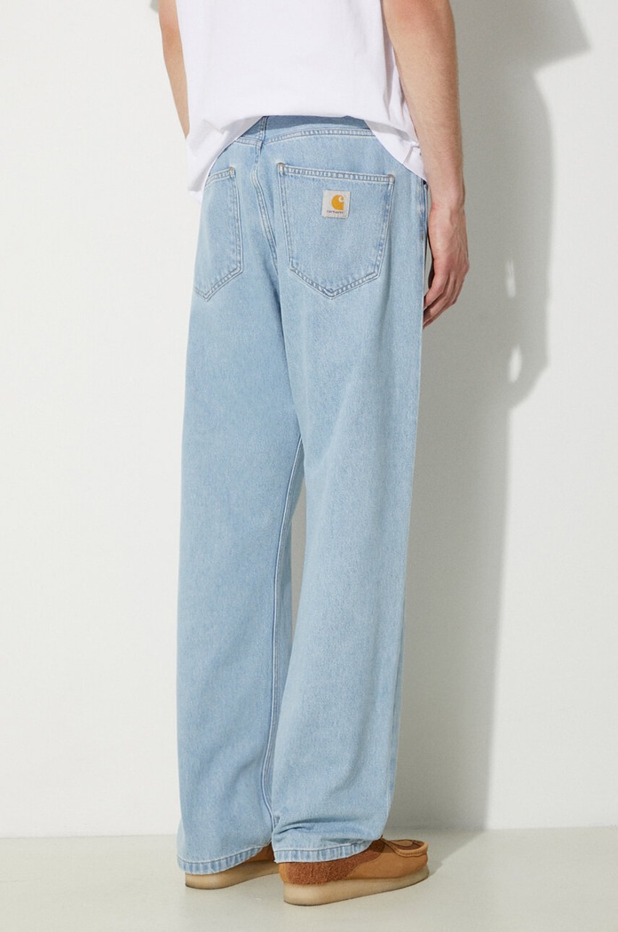 Odzież Carhartt WIP jeansy Nolan Pant I033006.135 niebieski