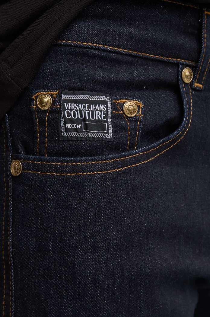 Džíny Versace Jeans Couture námořnická modř 77GAB5S0.CDWD1