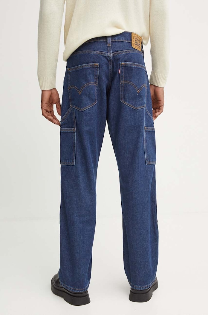 Îmbrăcăminte Levi's Jeansi 565 A5756 bleumarin