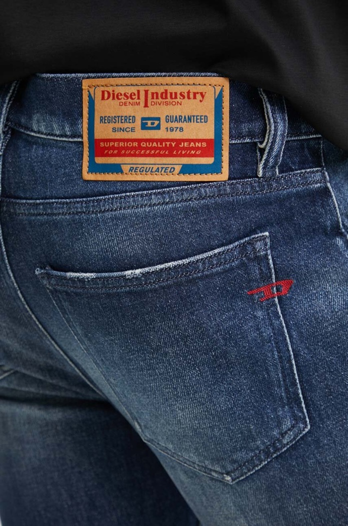 Diesel jeansy 2019 D-STRUKT granatowy A03558.09J56