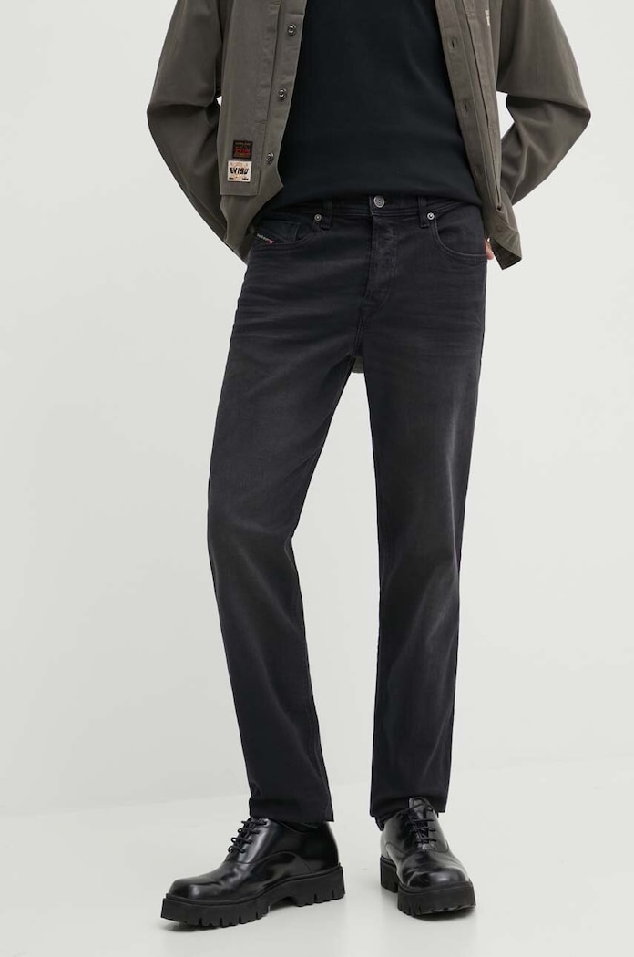 Diesel jeansy 2023 D-FINITIVE L.34 PANTALONI szary A10231.0KIAJ