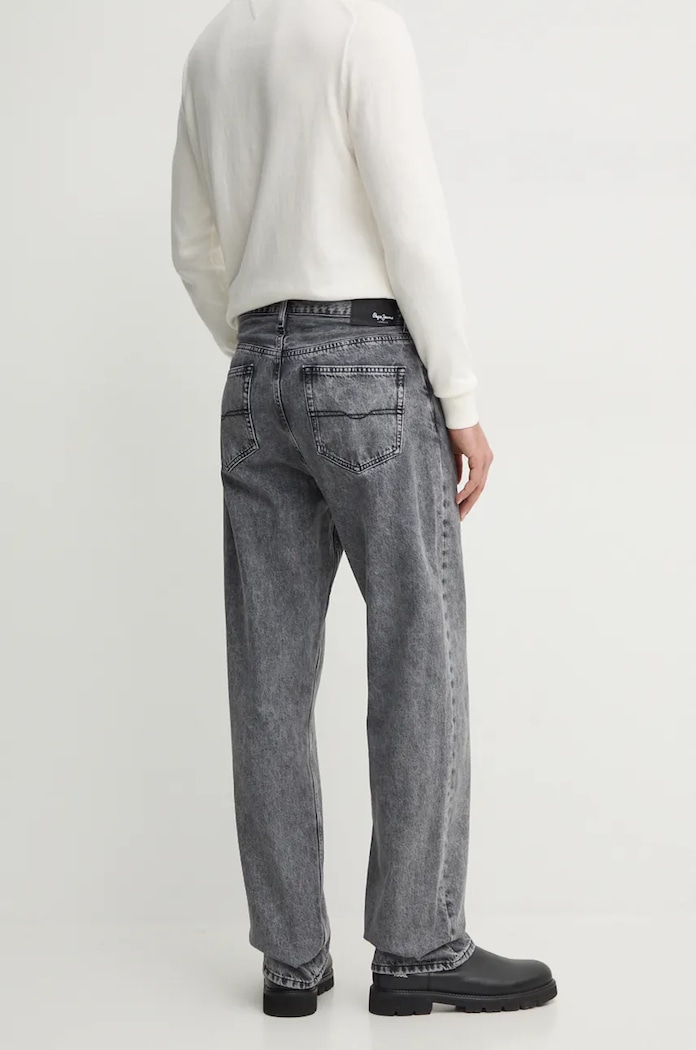 Ruházat Pepe Jeans farmer LOOSE STRAIGHT JEANS CARBON PM207972 szürke