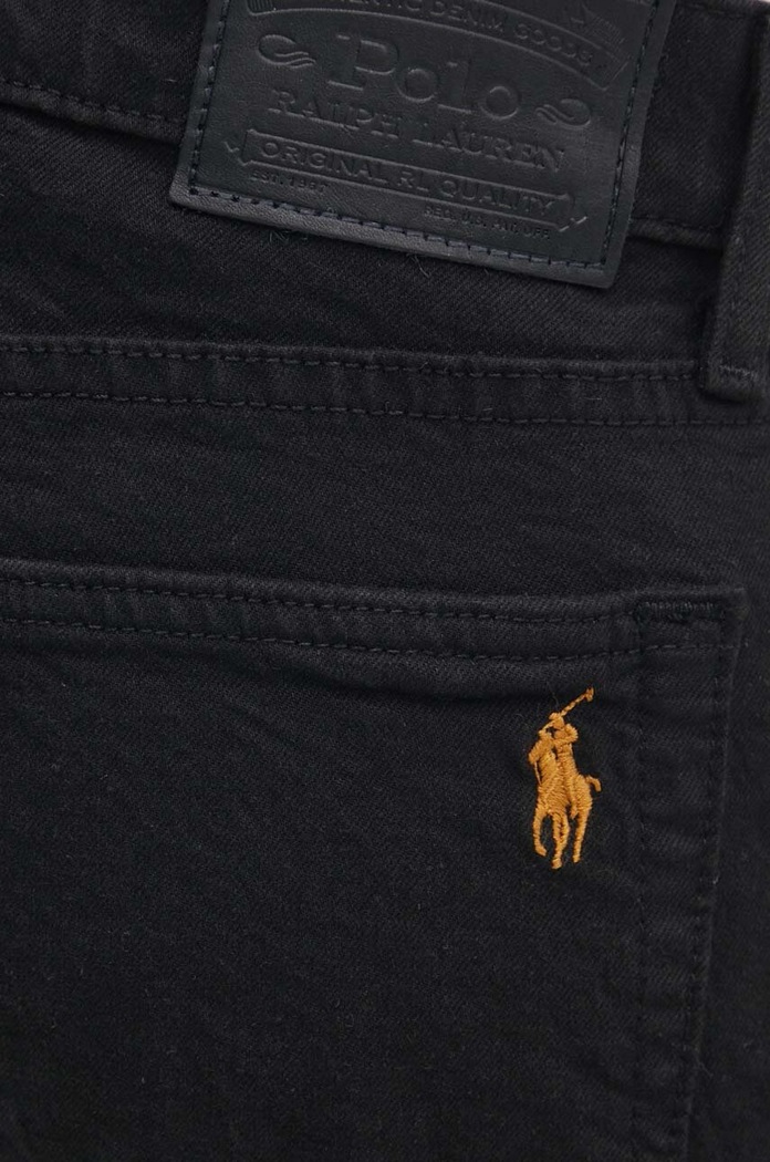 Polo Ralph Lauren τζιν slim fit ανδρικά μαύρο 710956083