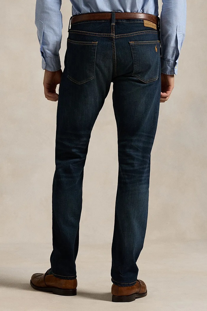 Džíny Polo Ralph Lauren 710956085 námořnická modř SS26