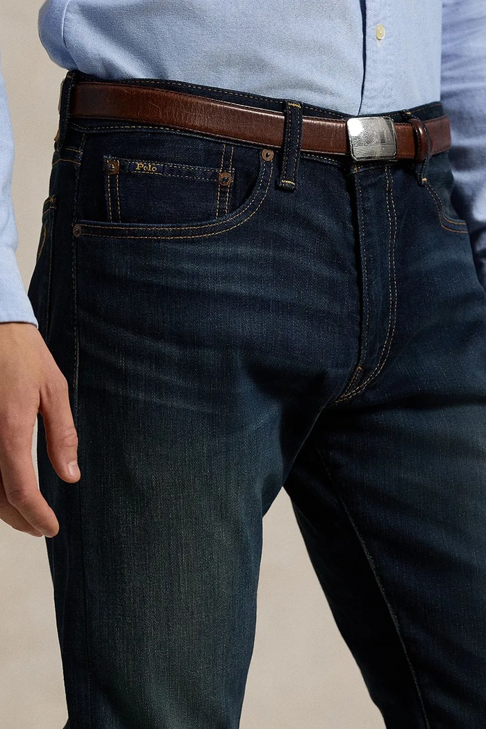 Džíny Polo Ralph Lauren námořnická modř 710956085
