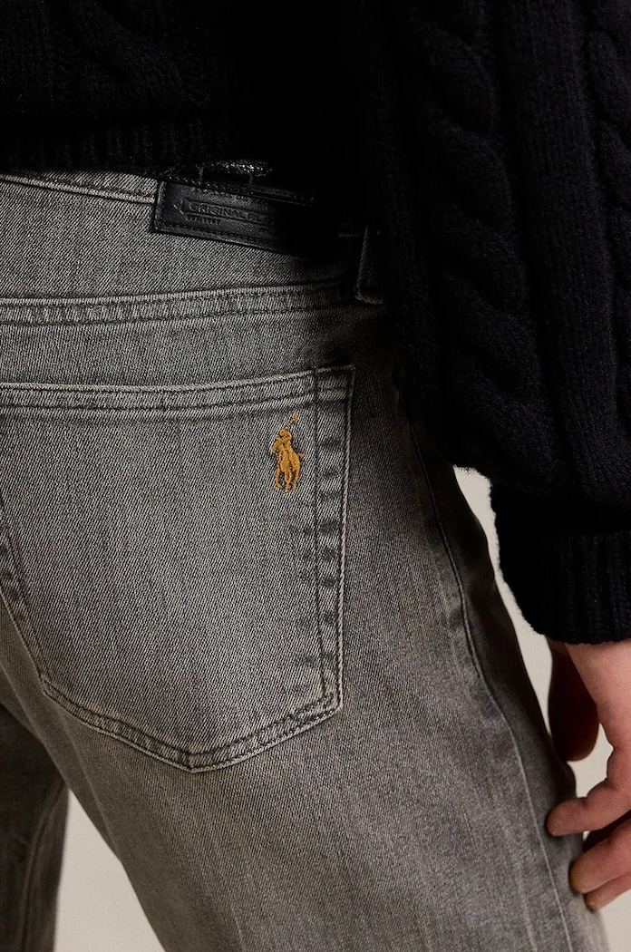 Polo Ralph Lauren jeansy 710956086 szary