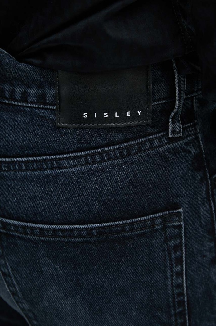 Džíny Sisley námořnická modř 4TYBSE01O