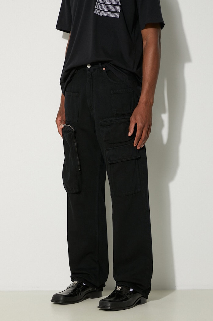 MM6 Maison Margiela jeans nero SH0LA0007.S30460