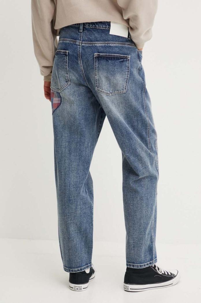 Oblečení Džíny Desigual ADONAI 24WMDD04 modrá