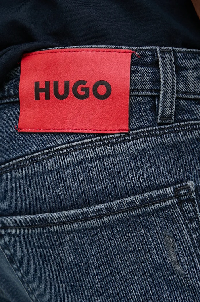 Odzież HUGO jeansy 50522148 niebieski