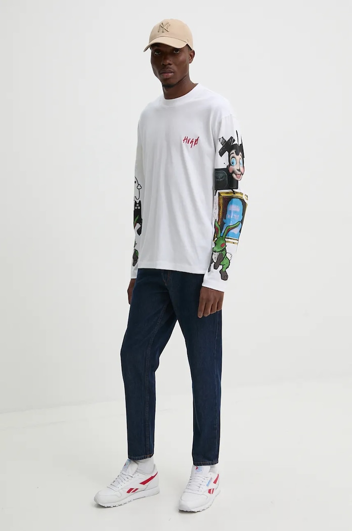 Τζιν παντελόνι HUGO 50522170 μπλε AW24