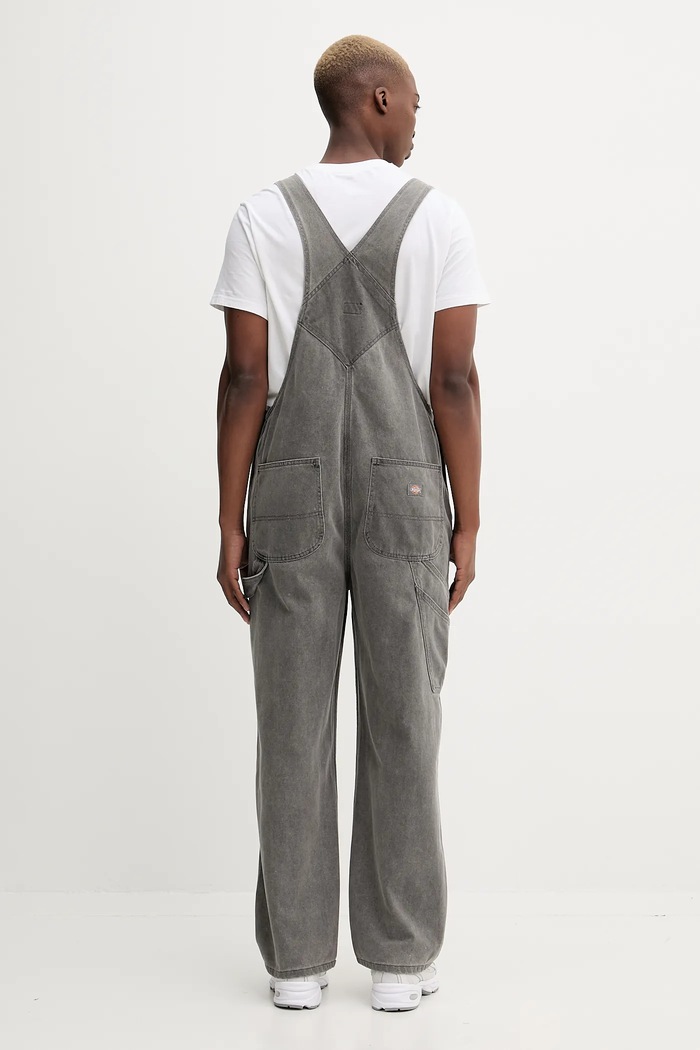 Dickies ogrodniczki jeansowe CLASSIC DK0A4XYA szary AW25