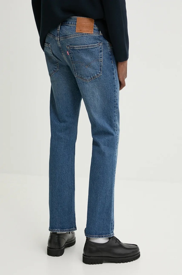 Îmbrăcăminte Levi's jeansi 527™ SLIM BOOT CUT 05527 albastru