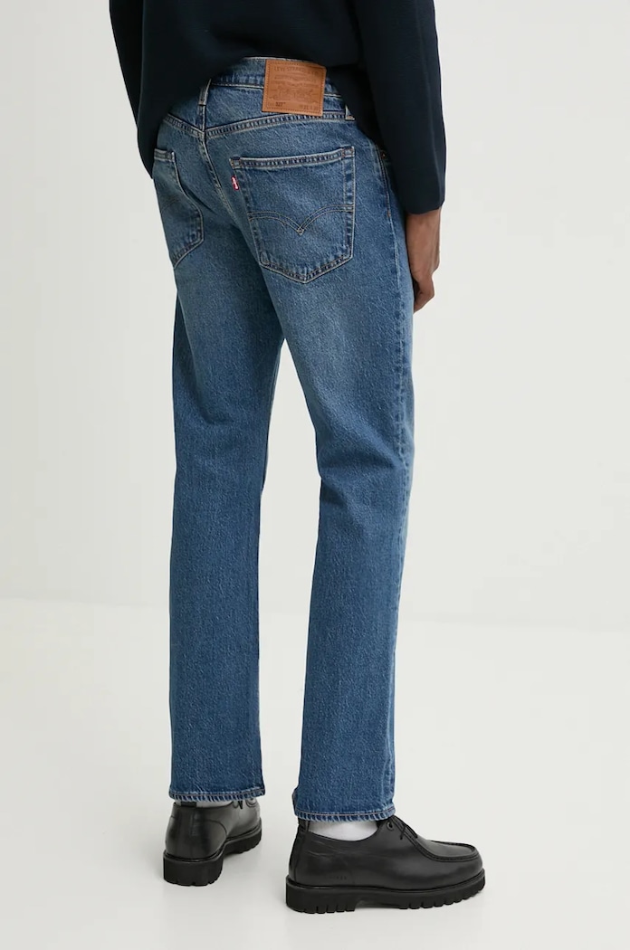 Îmbrăcăminte Levi's jeansi 527™ SLIM BOOT CUT 05527 albastru