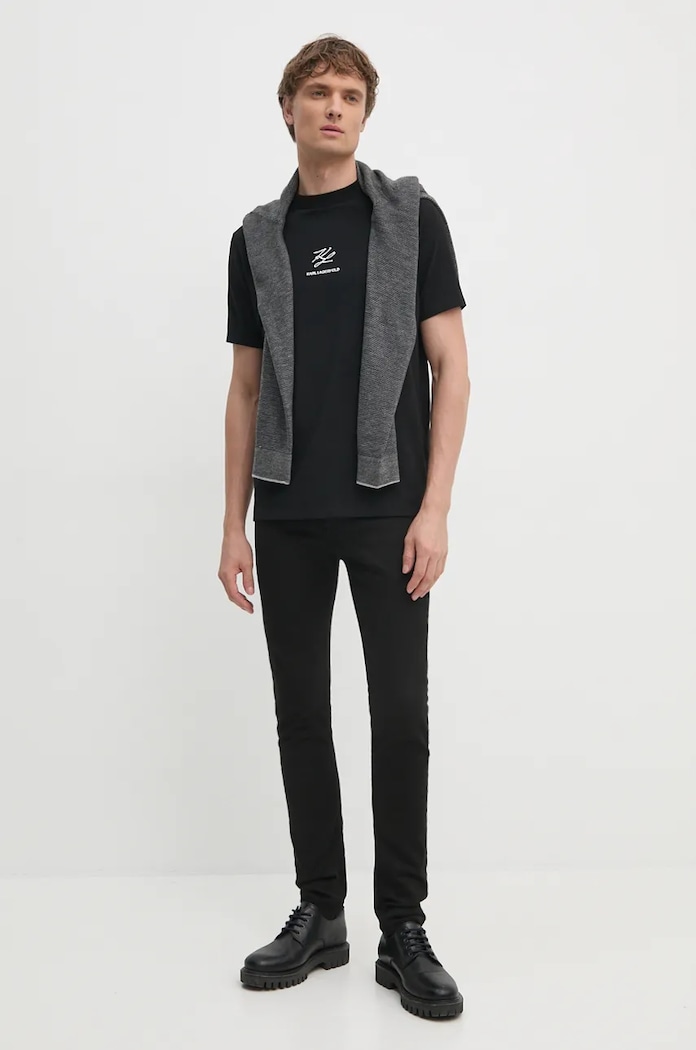 Rifle Calvin Klein Jeans J30J325970 čierna AW24