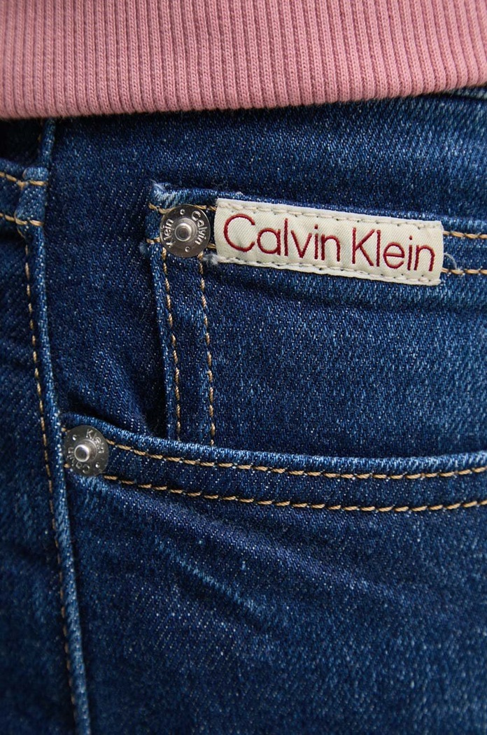 Džíny Calvin Klein Jeans námořnická modř J30J325980