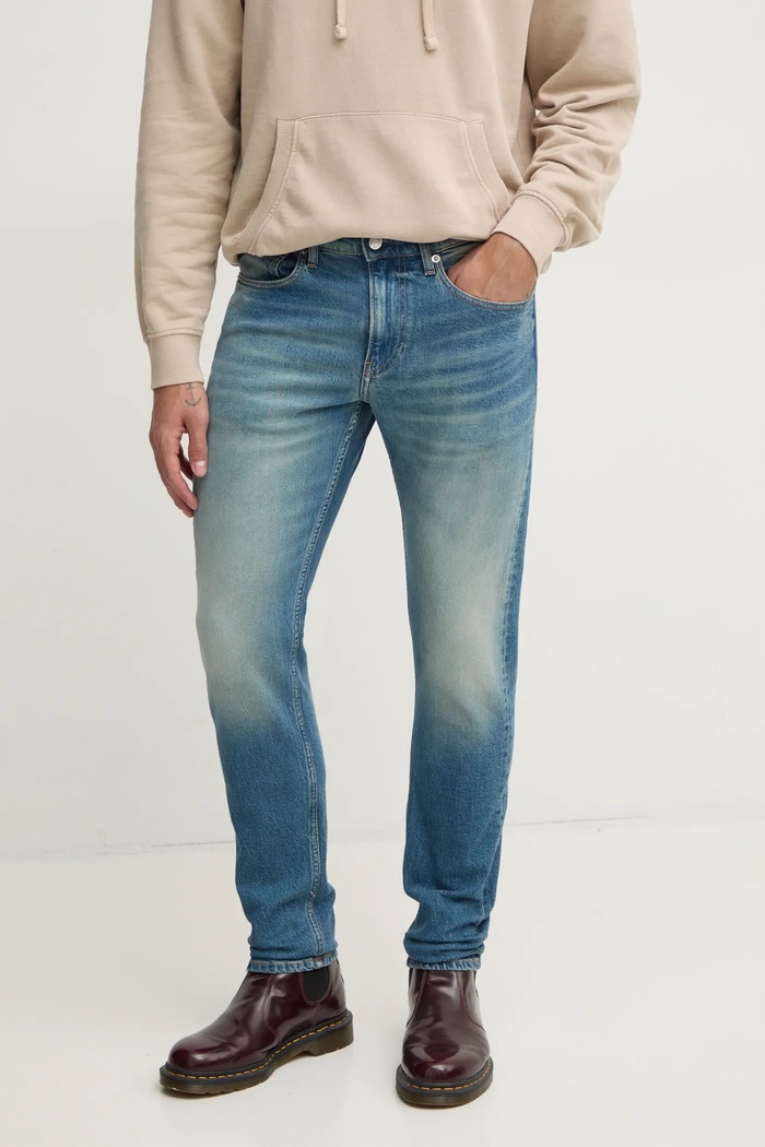Džíny Calvin Klein Jeans modrá J30J326361