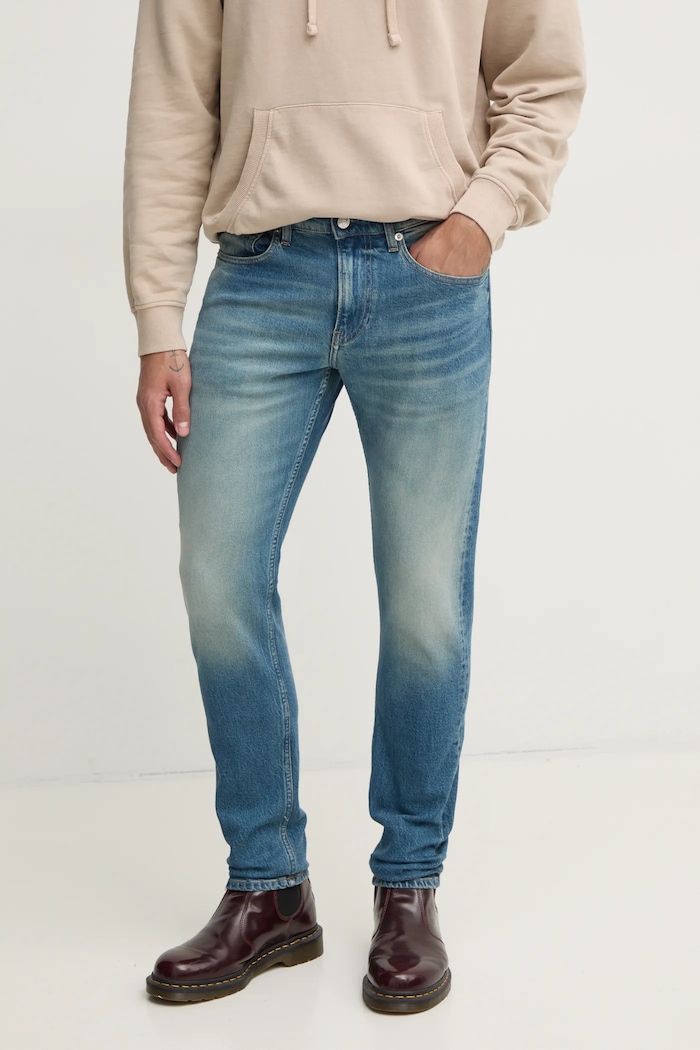 Džíny Calvin Klein Jeans modrá J30J326361