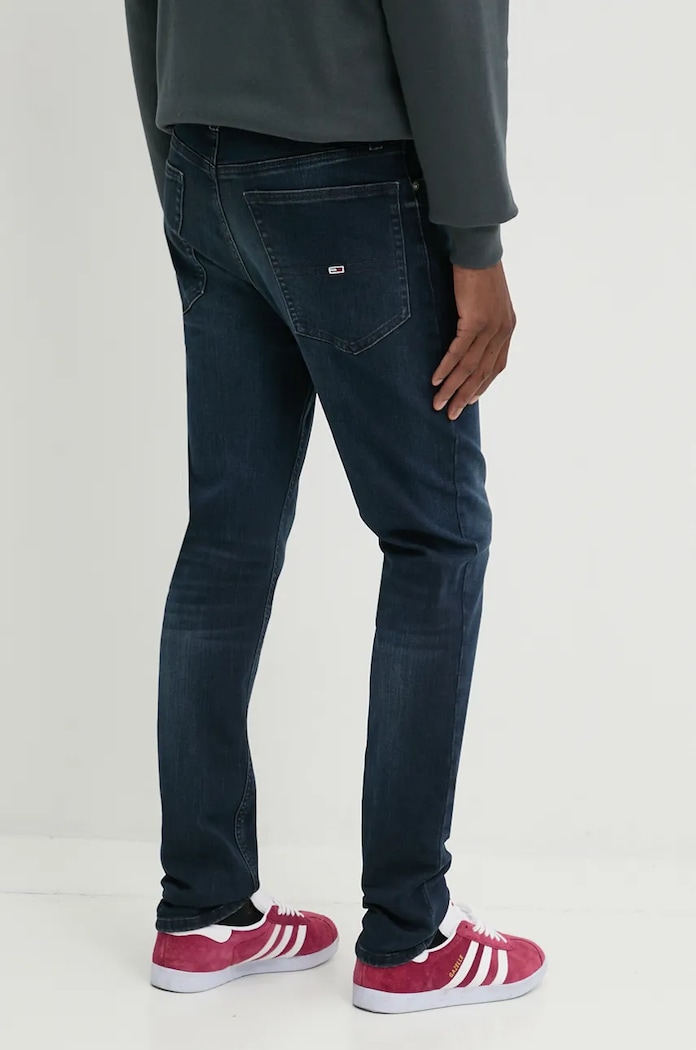 Odzież Tommy Jeans jeansy DM0DM20419 granatowy