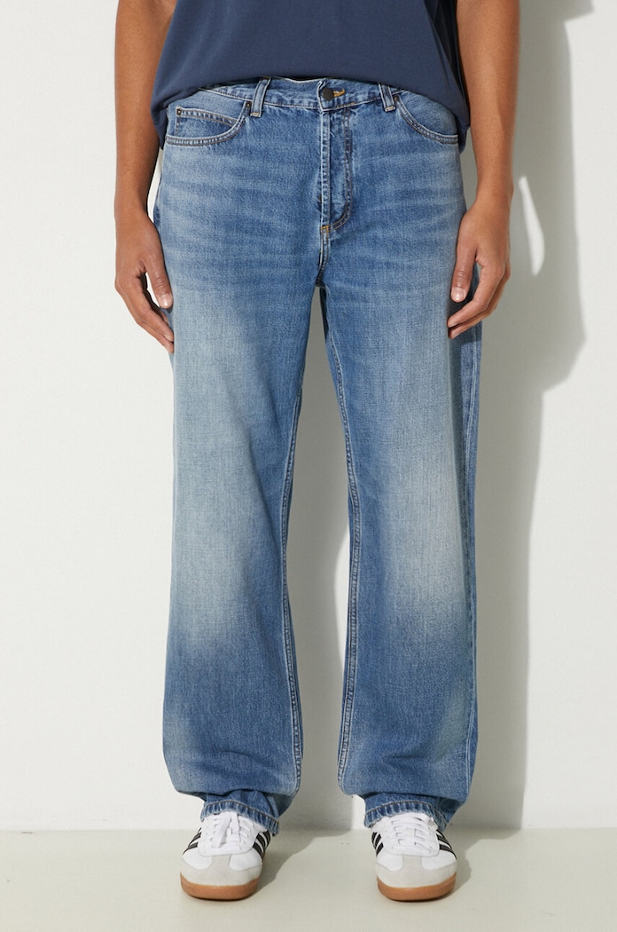 Traperice Carhartt WIP Marlow Pant plava I023029.01WJ