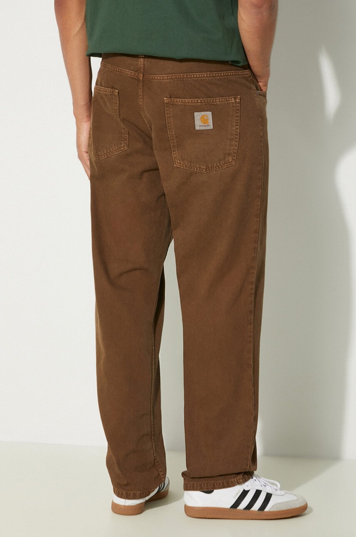 Clothing Carhartt WIP jeans Newel Pant I033123.2Y4J brown