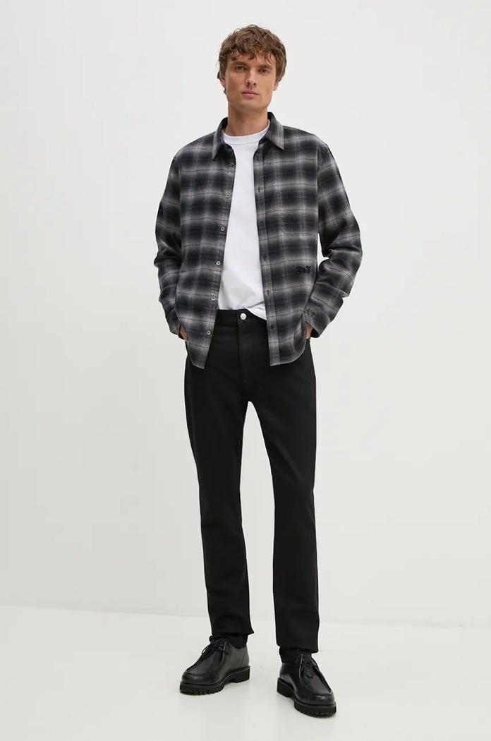 Džíny ZADIG&VOLTAIRE WMJE00013 černá AW24