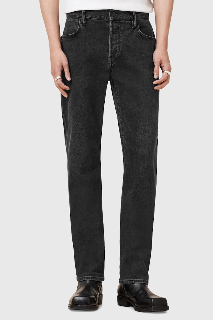 AllSaints jeans IGGY M024EB negru AA00