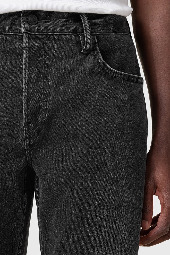 Odjeća Traperice AllSaints IGGY M024EB crna