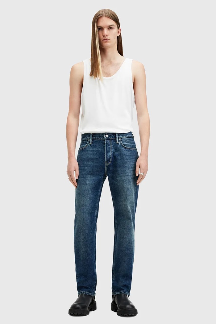 AllSaints blugi din bumbac REID M025EB