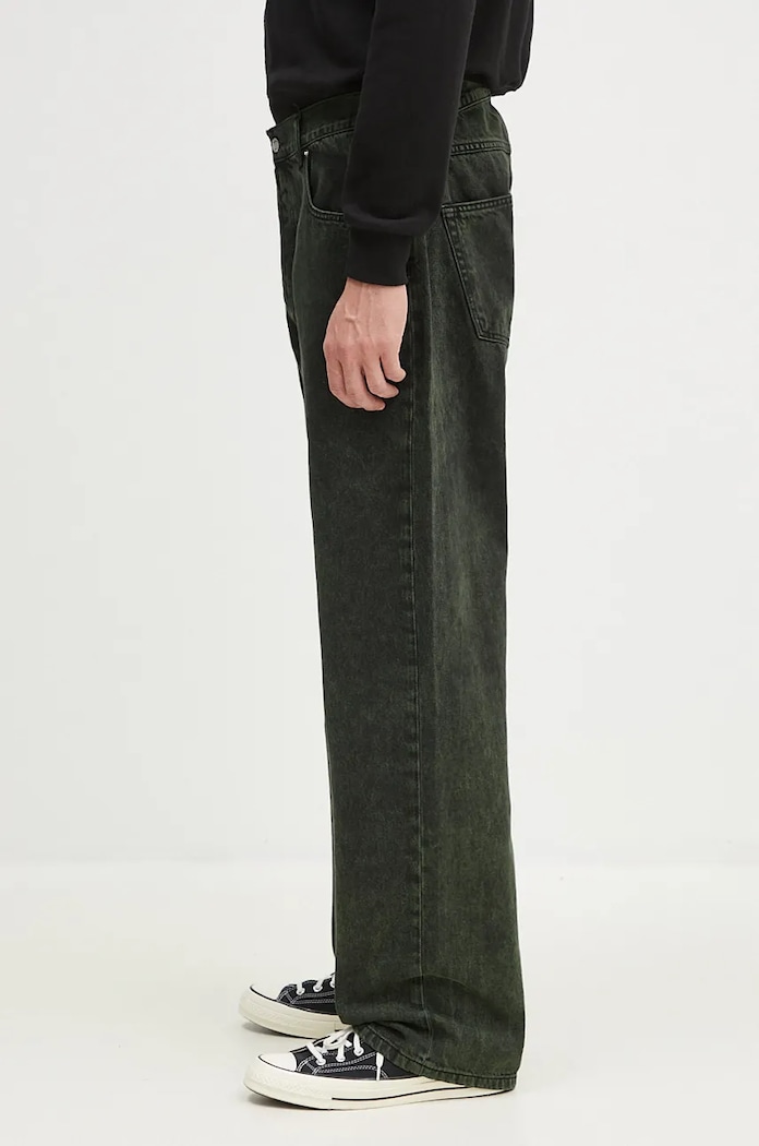 Džíny Aries Acid Wash Batten Jean AR3131302 zelená AW24